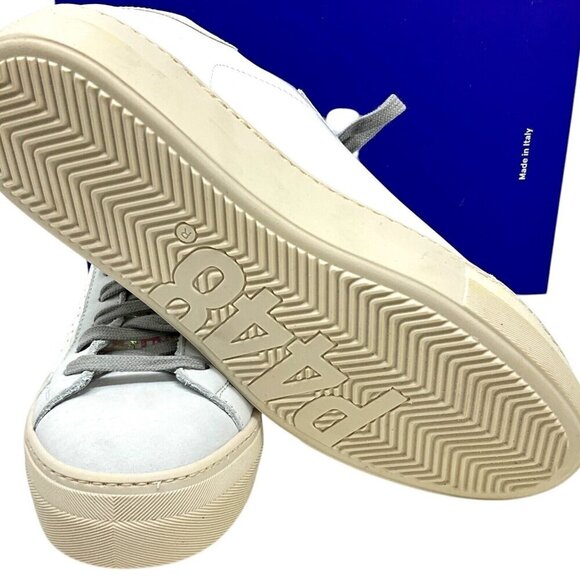 NIB P448 Thea Sneakers Unicorn US Size 8.5 EUR 39 Platform Low Top Leather Italy - Picture 12 of 15